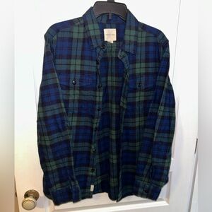 American Eagle Plaid Flannel Shirt. Size large